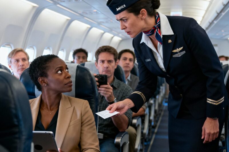 Flight Attendant Slapped a Black CEO on Her Own Jet! 10 Minutes Later, She Fires His Entire Team…