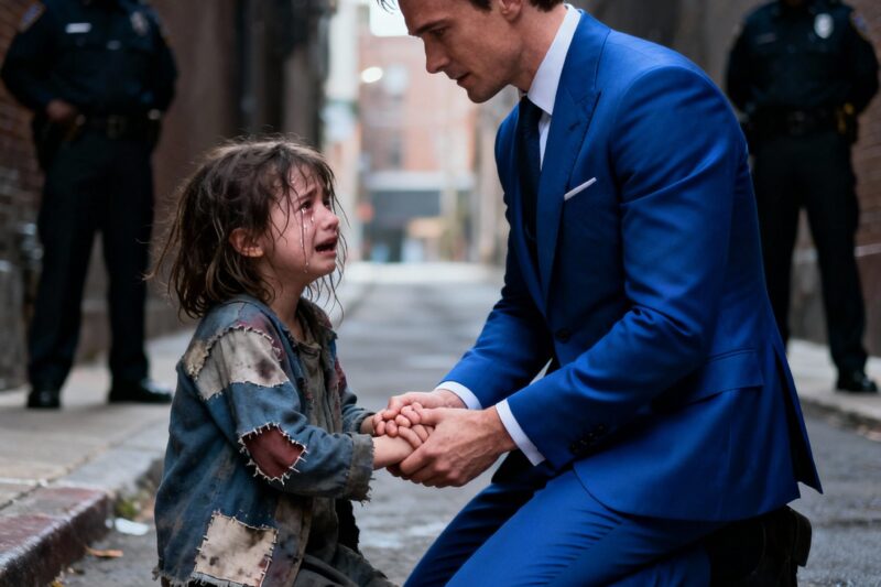 “Pretend you’re hugging me,” the poor girl said — Without knowing he was a billionaire