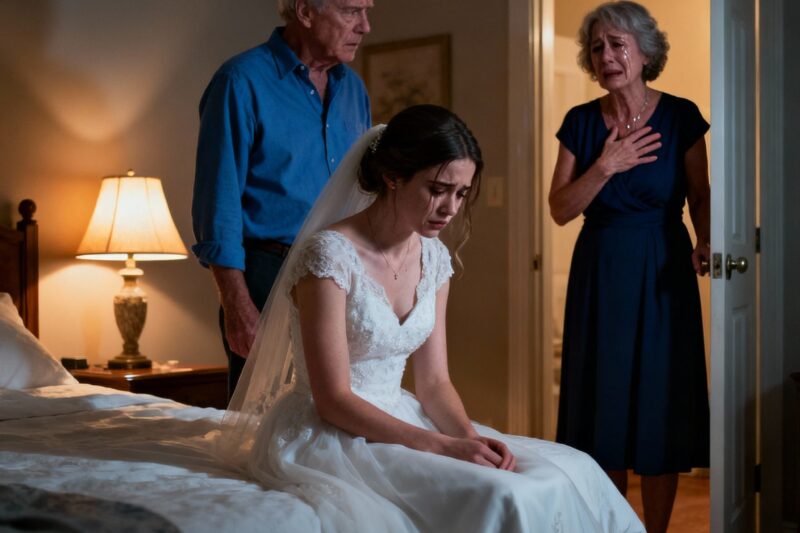 I caught my husband with my son’s fiancée just days before their wedding. I was ready to confront him, but my son stopped me. He leaned into me and whispered: “Mom, I already know… and it’s worse than you think.”