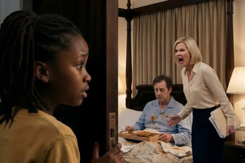 Everyone Refused to Care for the Billionaire… Until a Black Girl Appeared