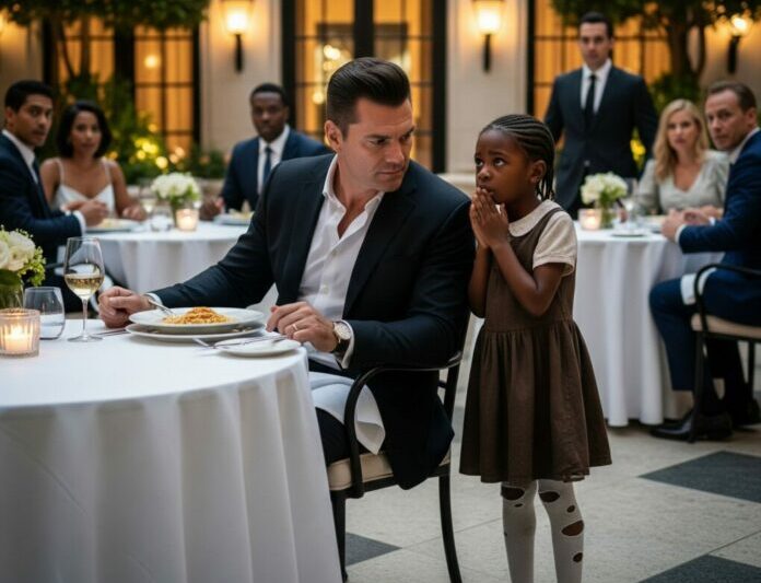 “Do you have any leftovers?” the hungry child whispered. The millionaire’s response made everyone cry…