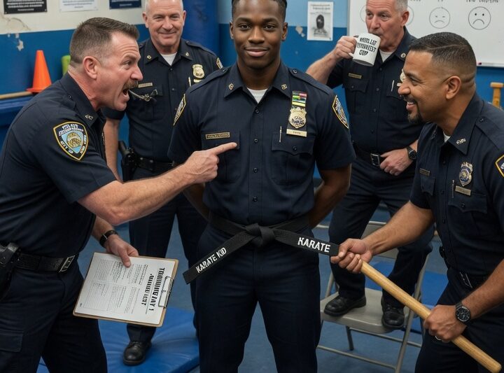 Cops Target a Rookie on Day One… Big Mistake—He’s a Karate Black Belt