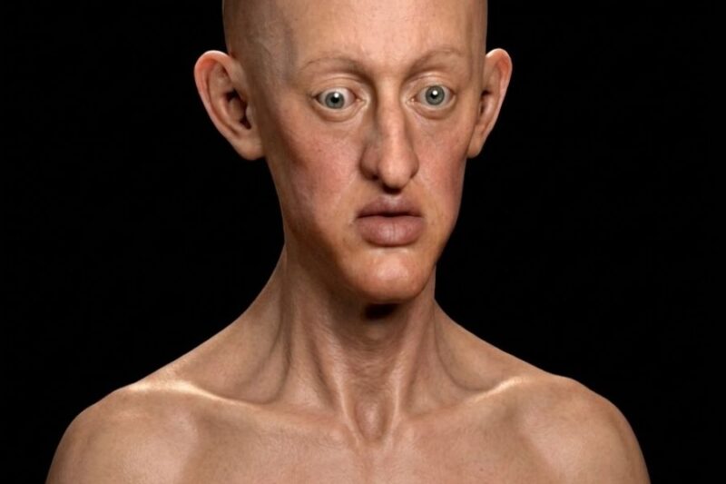 A nightmare lurks within the king who had the highest inbreeding rate in history – he suffers from severe Down syndrome.