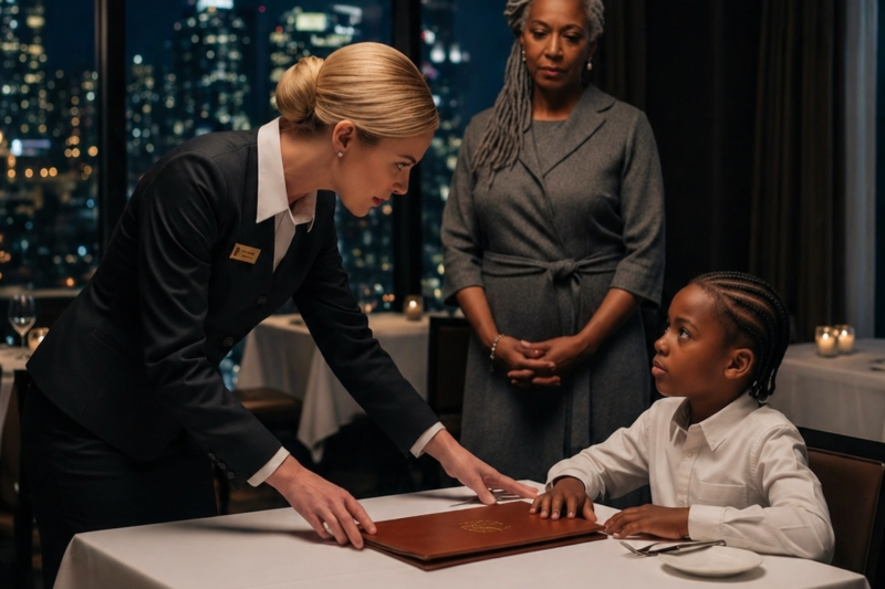 Manager Told Black Boy “Get Your Hands Off That Menu” — Didn’t Know He Was the Owner’s Grandson