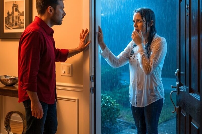Single Dad’s Boss Knocked at Midnight — Then Said “Say That Again… While You Look at Me ”