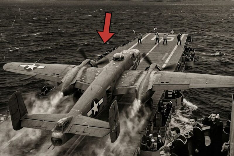 When This B-25 Took Off From a Tiny Carrier — Engineers Called It “Suicide”