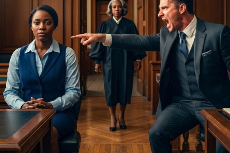 Husband Called Black Wife “Worthless Trash” in Court — Her Mother Walked In as Federal Judge