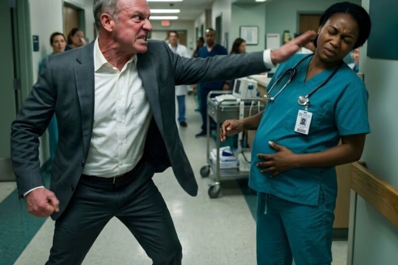 Arrogant Billionaire Mocked a Pregnant Nurse and Walked Away Smiling—He Had No Idea Who Her Broth…