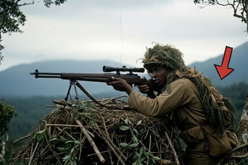How One Black US Marine Sniper’s “Treetop Perch” Firing Line Made 27 Marksmen Vanish in New Guinea