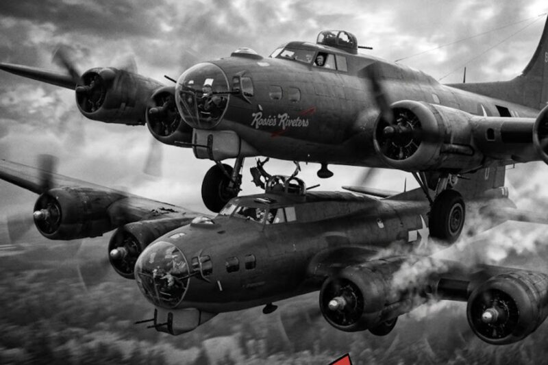 When Two B-17s Crashed at 20,000 Feet — They Flew Stuck Together as One Plane