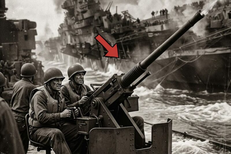 When This Gun Started Firing — It Didn’t Stop Even After The Ship Was Sinking