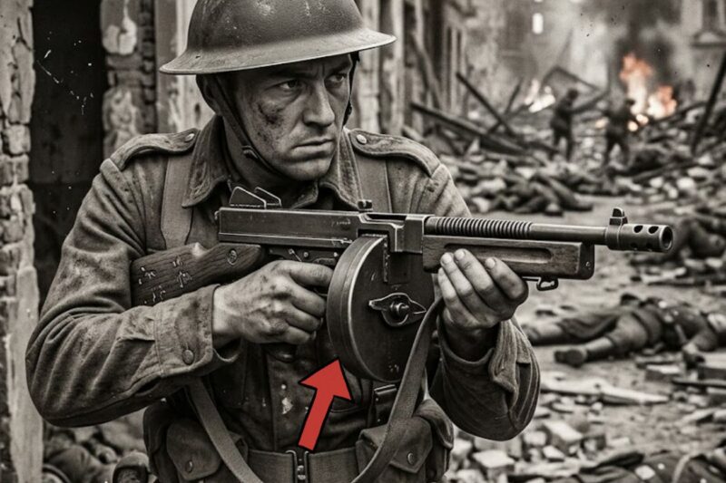 They Mocked His “Homemade” Tommy Gun — Until He Killed 21 Germans in 45 Seconds