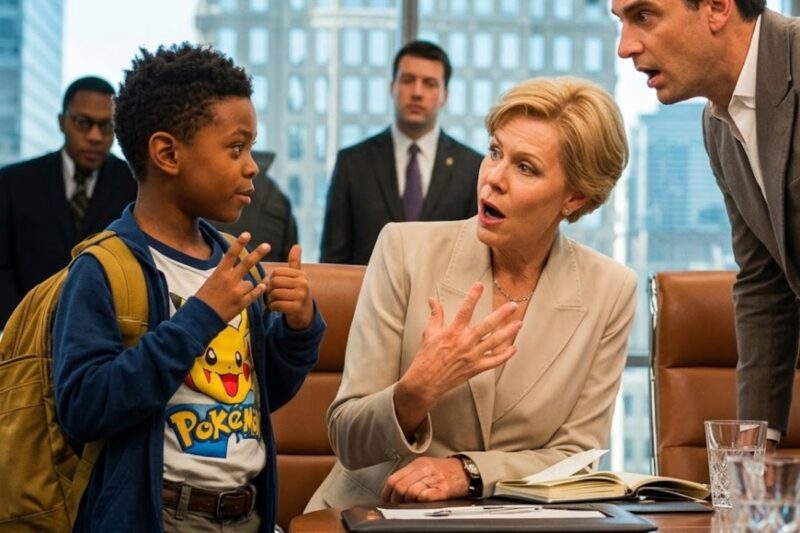 No One Could Understand Billionaire’s Deaf Mother at Meeting — Until a Black 10-Year-Old Stepped In
