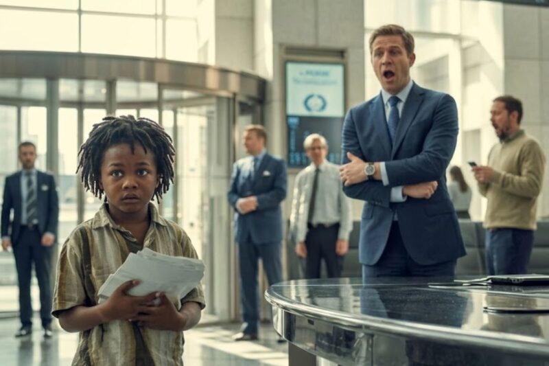“I JUST WANNA SEE MY BALANCE,” Said The LITTLE BLACK BOY. MILLIONAIRE Laughed…Til He Saw The SCREEN