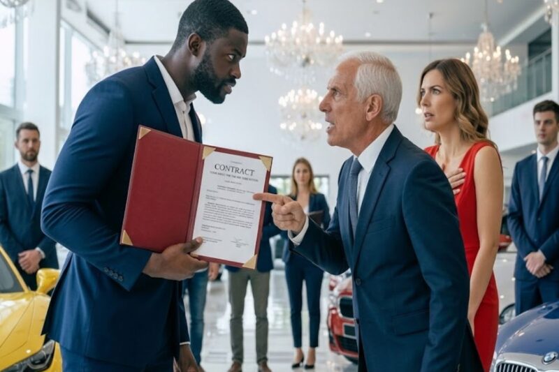 Black CEO Mocked at Luxury Showroom — His Response Left Everyone in Shock