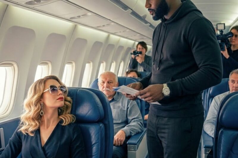White Woman Grabs Black CEO’s Seat—Then Discovers He Owns the Entire Airline