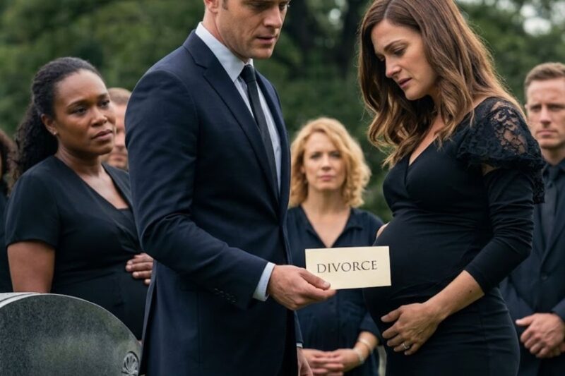 He Divorced His Pregnant Wife at Her Mother’s Burial — Unaware She Just Inherited $500M