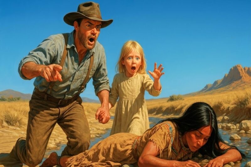 Single-Dad Cowboy Rescues a Dying Native Woman—But What She Did for His Daughter Changed Everything