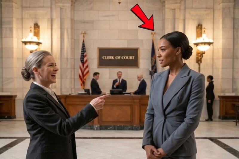 Racist Court Clerk Laughs at Black Woman — Until She Reveals She’s the Judge