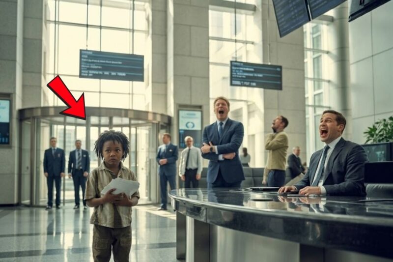 “I JUST WANNA SEE MY BALANCE,” Said The LITTLE BLACK BOY. MILLIONAIRE Laughed…Til He Saw The SCREEN