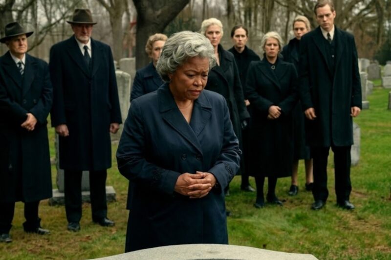 Funeral Guests Ignore Black Elderly Woman—Until She Reveals Shocking Truth About the Deceased