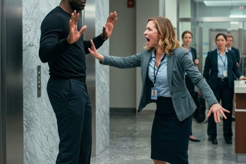 Black CEO Pushed Out of the Elevator by Reception — 20 Minutes Later, He Fired the Office Manager