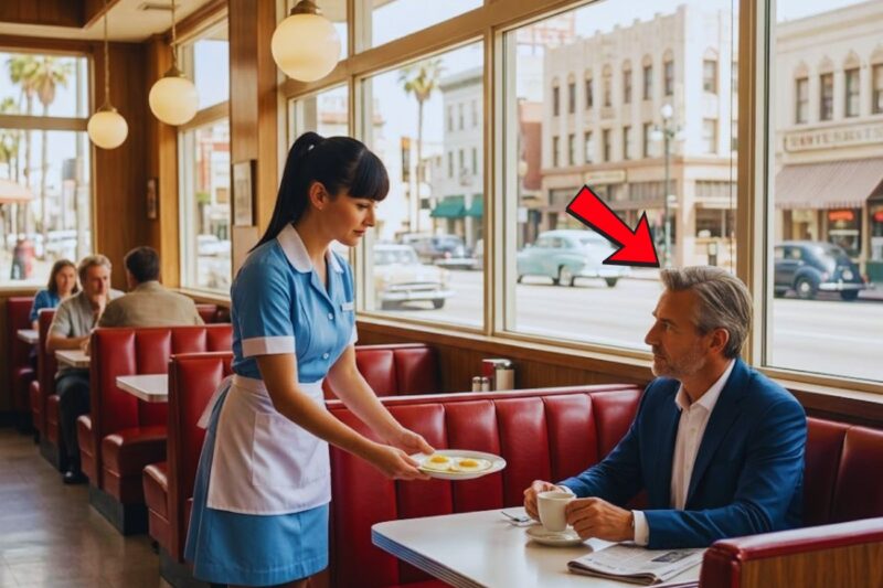 A billionaire orders the cheapest option — the waitress’s reaction immediately moves him