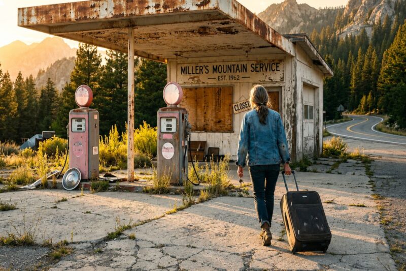 He Divorced Her at 58 and Took the House — So She Reopened Her Father’s Forgotten Gas Station…