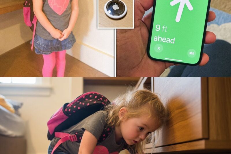 A little girl disappeared from kindergarten; a year later, her mother discovered a signal (an apple) under the floorboards…