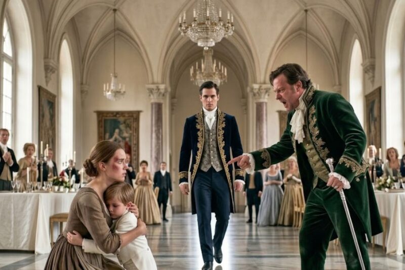 The Duke Saw the Maid Protect His Son From a Drunk Guest — What He Did Next Changed Her Life…