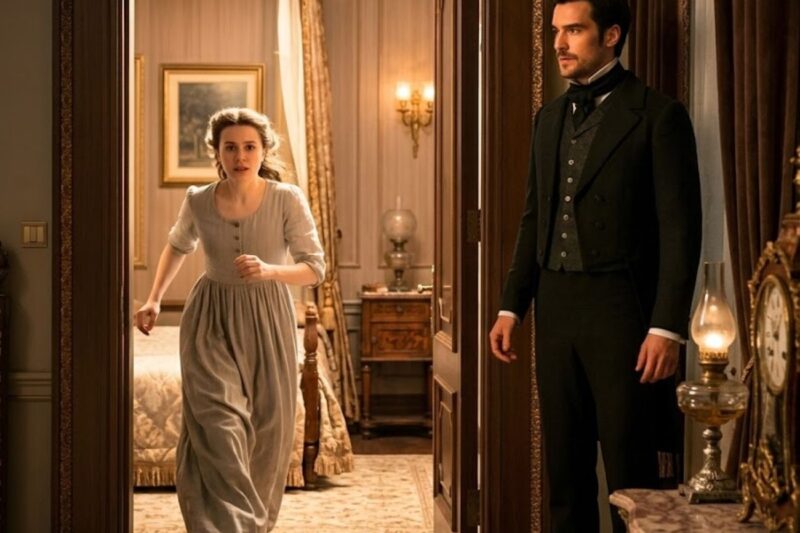 SHE RAN TO THE ROOM FLEEING HER EX — UNAWARE THE DUKE WAS INSIDE, WHEN THE DOORS OPENED…