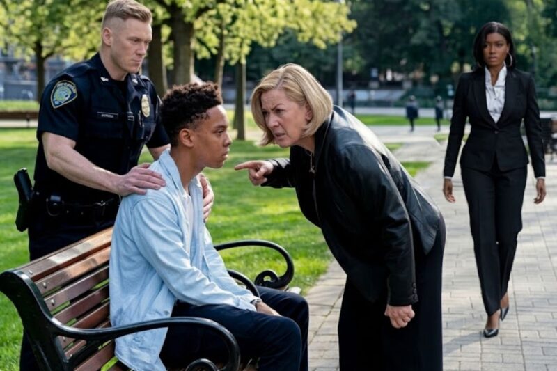 White Woman Calls Cops on Black Teen, Then Freezes When His Powerful Mother Arrives