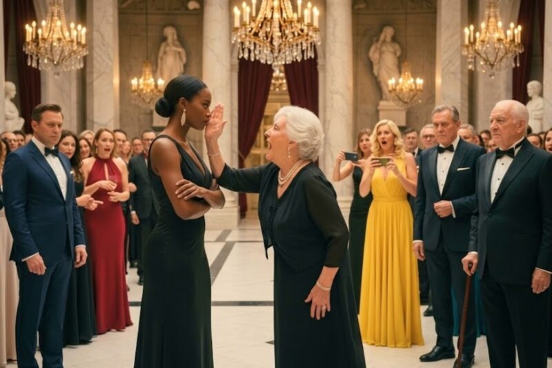 Black Woman CEO SLAPPED by Billionaire White Family at Gala — Then She Walks Out on Their $1B Deal