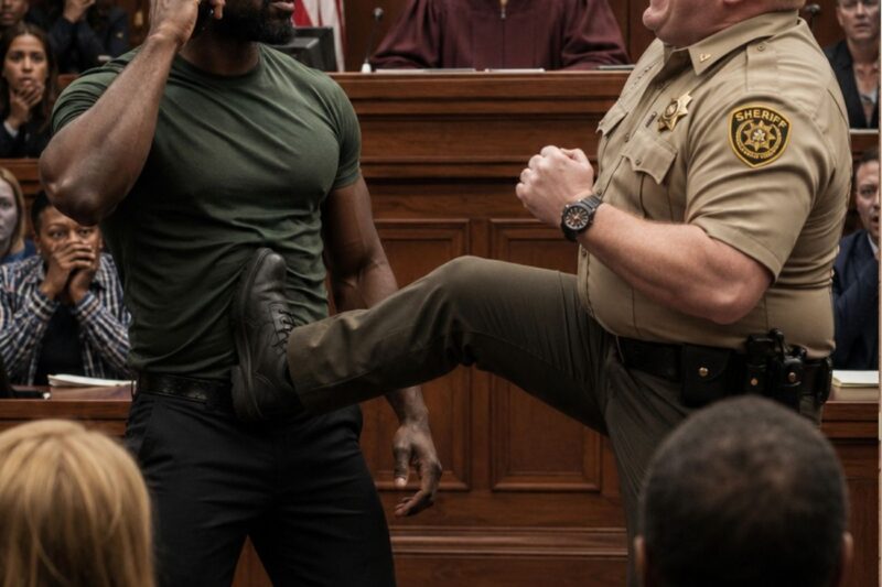 What Did the Officer Do in Court Before One Phone Call Made Everyone Regret It?