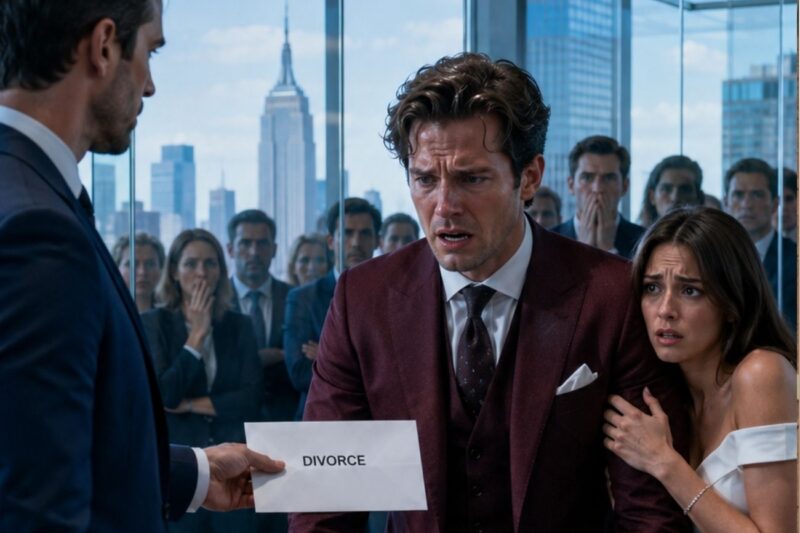 What Was Inside the Envelope That Made a Millionaire Freeze Beside His Mistress?