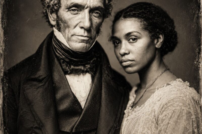 The 9th Vice President of the United States lived for 22 years with his enslaved wife. She was never free.