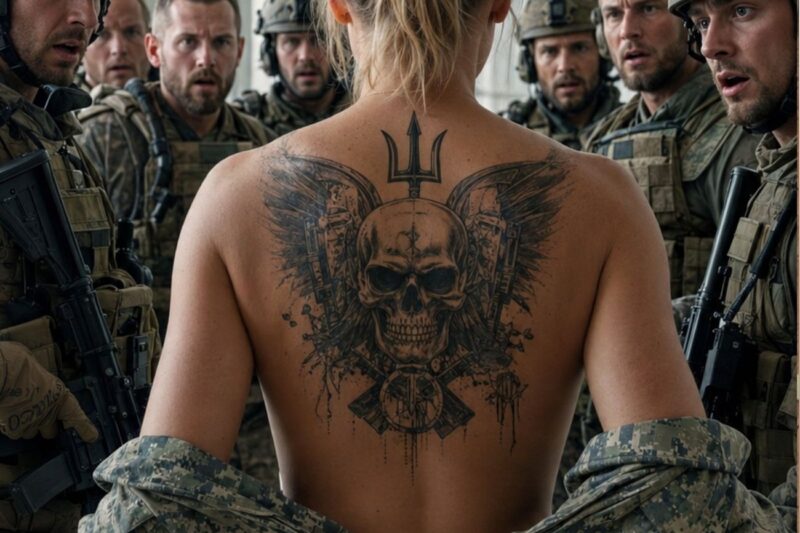 What Did She Reveal on Her Back That Made the SEALs Go Silent?