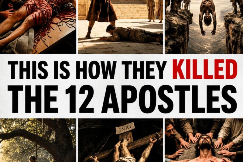 The Terrible End of the 12 APOSTLES of Jesus
