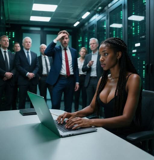CEO Panics After System Failure — The Janitor’s Daughter Fixes What 10 Engineers Couldn’t