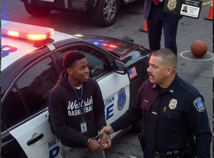 Cop Arrested a Black Teen — Then Froze When He Realized Who His Father Was