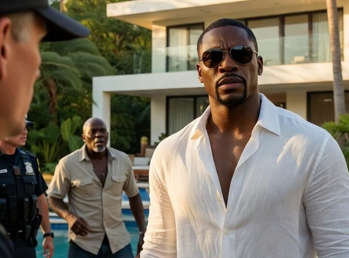 The neighbor called the police about a black man at the pool: her face changed when she found out who he was.