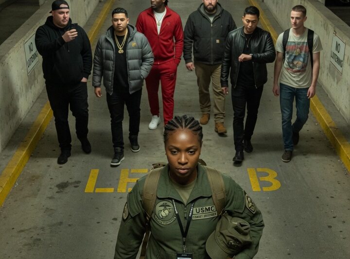 Six Men Cornered a Black Woman in a Garage — Seconds Later, They Regretted Everything
