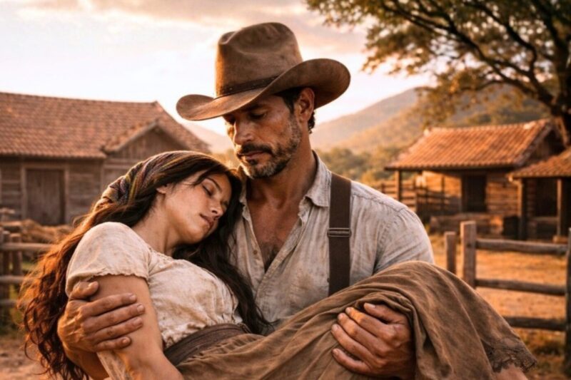 Nobody imagined that the widowed landowner and that rejected woman would live this story