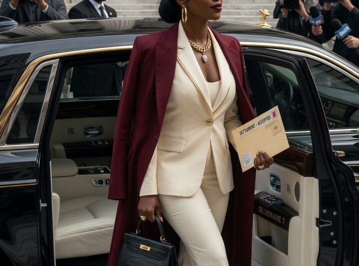 She Walked Away From the Divorce With Nothing — Then Pulled Up to Court in a Billionaire’s Rolls-Royce