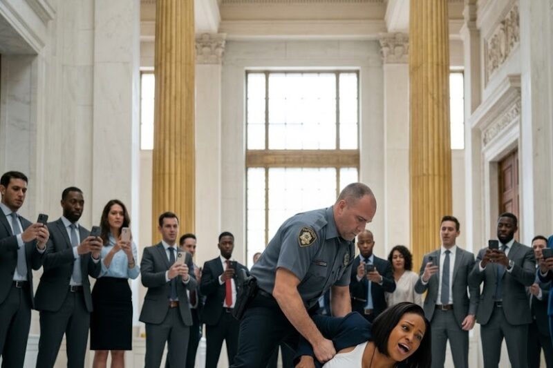 Bank Security Drags Black Woman Across Lobby — Then Her FBI Badge Falls Out