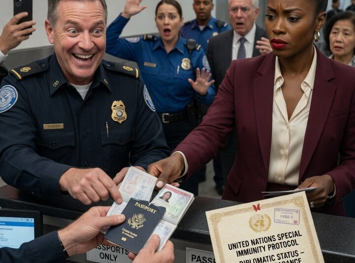 Airport Agent Ripped Her Passport With a Smile — But the Black Girl’s Next Move Froze the Room