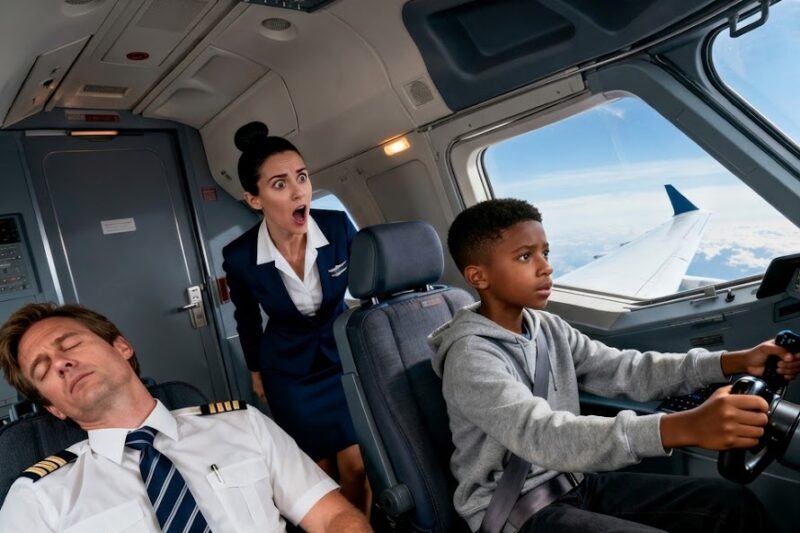 Pilots Dead, Plane Crashing — Poor Black Kid Who’d Never Flown Took Control… Saved Everyone