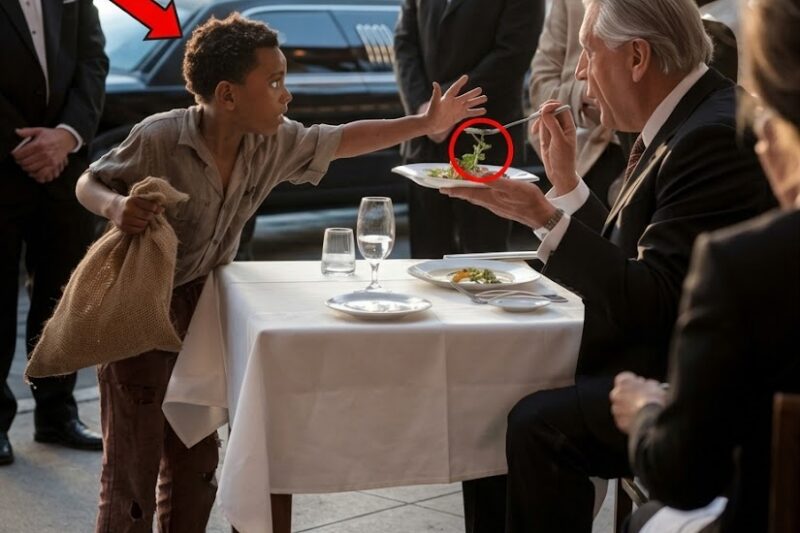 Homeless Boy Shouts ‘Don’t Eat That!’ Billionaire Freezes When He Finds Out Why