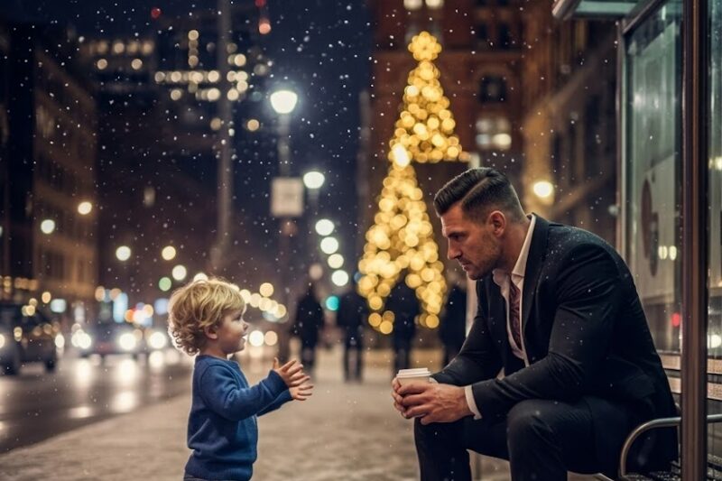 “Mom said Santa Claus forgot about us” — The boy spoke to the mafia boss at the bus