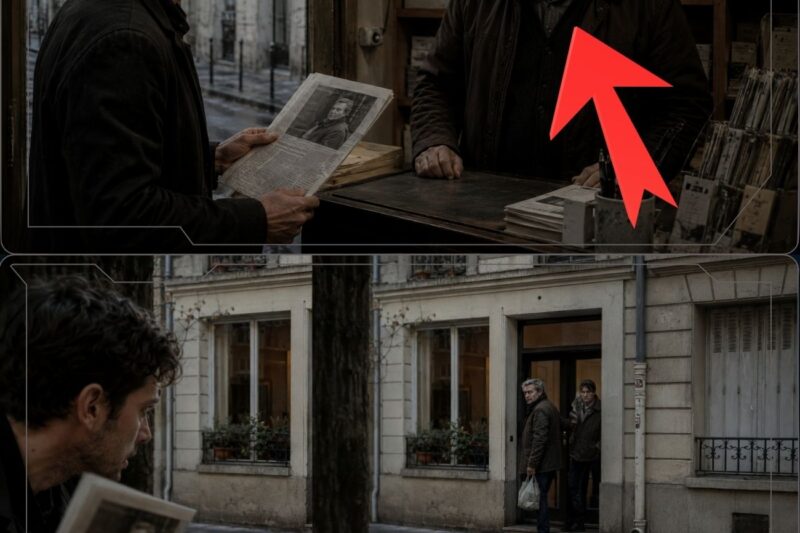 Why Did This Simple Newspaper Photo Make His Son Tremble After 26 Years of Silence?